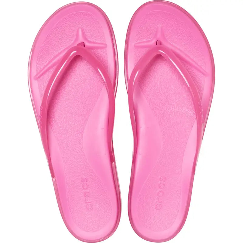 Crocs Women's Miami Round Toe Flip Flops, Summer Sandals
