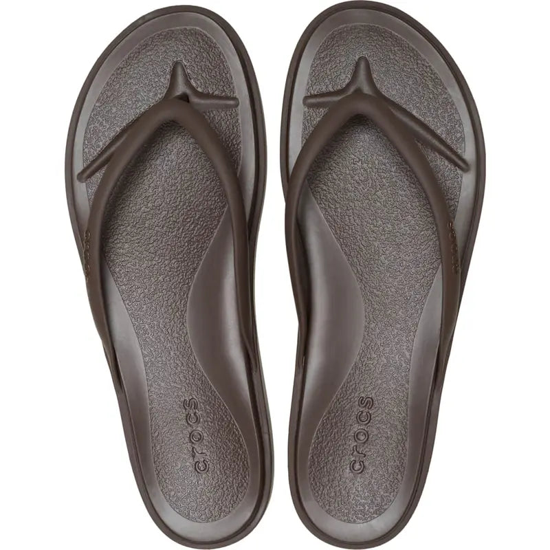 Crocs Women's Miami Round Toe Flip Flops, Summer Sandals