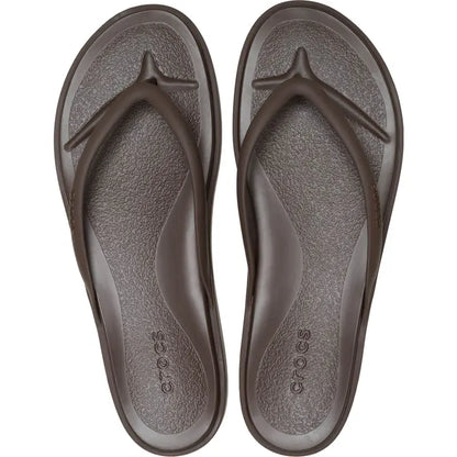 Crocs Women's Miami Round Toe Flip Flops, Summer Sandals